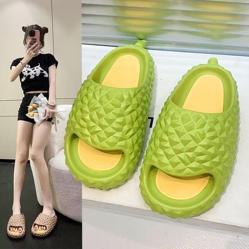 Women's Home Slippers 2024 New Arrivals Durian Slipper Summer Couples Casual Comfort Flip Flops Woman Flats Beach Shoes Slides