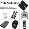 Paneles Solares 2.5W Diseño Ultracompacto Impermeable IP67 Fácil Instalación Salida 6V/12V Panel Solar para Varios Equipos