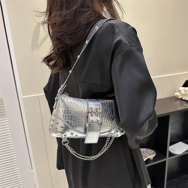 Trendy Bag for Women, New Fashiable and Simple Crossbody Bag, Zipper Closure, Casual Commuting Shoulder Bags