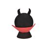 1 Pcs Red Shirt Devil Antenna Topper Eva Decorative Car Topper Balls Black