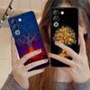 World Life Tree Mobile Phone Case for VIVO V60 V50 V40 V30 V29 V27 V25 V23 Pro Lite 5G Colorful Printing Cover Smartphone Pretty