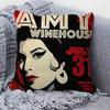 Popular Singer Star A-Amy W-Winehouse Personalized Pillow Cover Kids Bedroom Wild Party Decor Pillowcase Birthday Shower Gift