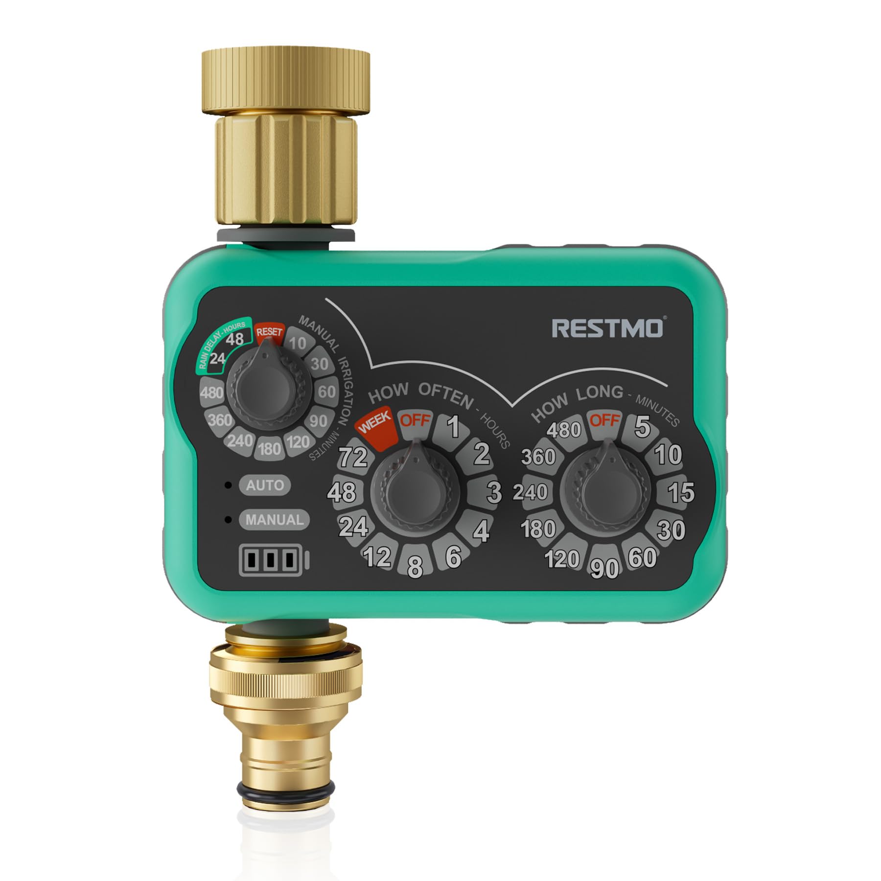 RESTMO Watering Timer Automatic Watering Timer Green