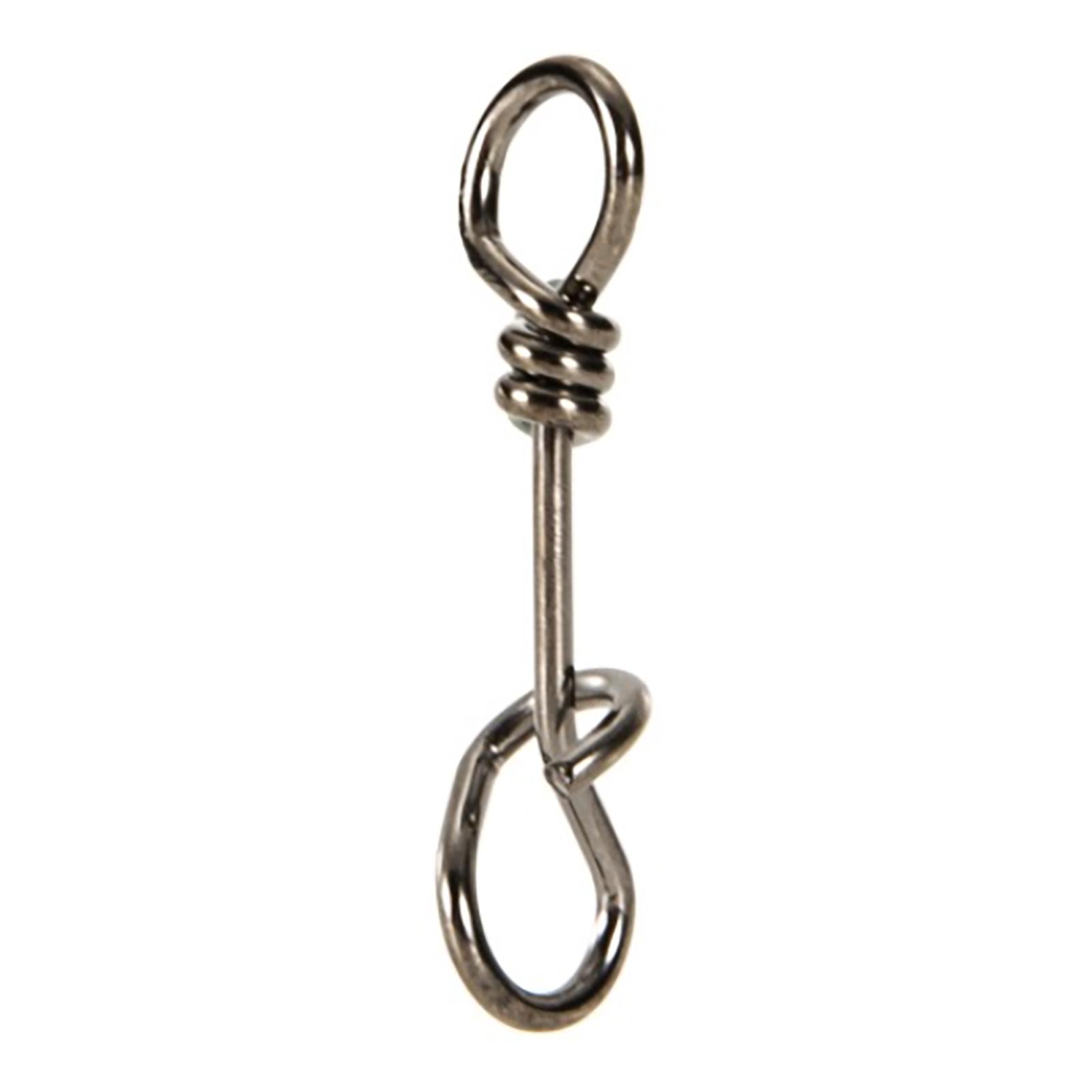 

50 шт. высокопрочных рыболовных защелок, быстросъемных креплений для приманок, быстросъемных креплений для ловли рыбы нахлыстом, соединителей для приманок 18