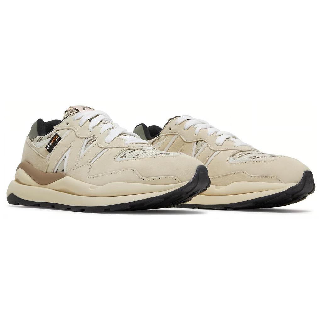 New Balance 57/40 Off-White Unisex Sneakers Green M5740CD1