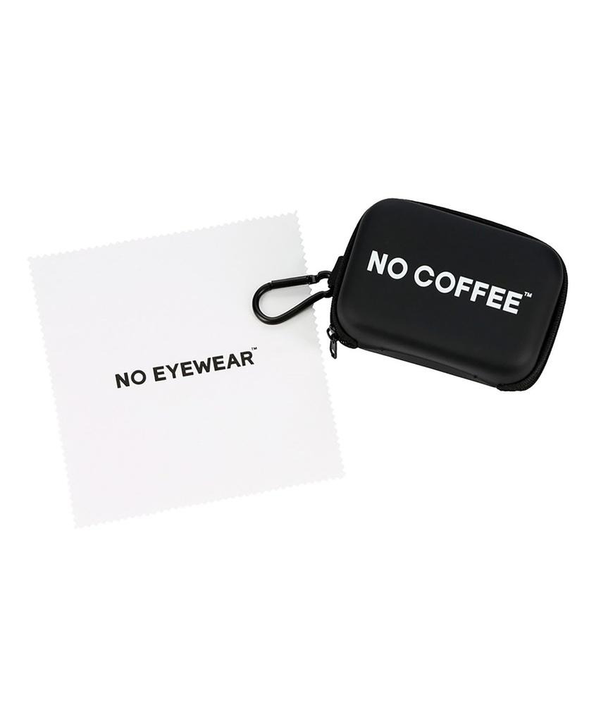 Sunglasses NO COFFEE Dedicated Colored Thick UV For For Unisex [Zoff] Wellington-style (Black, ZN261G02_14E1) Foldable, (with Case), Lenses, Frame,