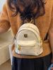Cross-Border Korean Trendy Double/Single Shoulder Mini Backpack - Lightweight & Textured