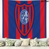 San Lorenzo Art Wall Tapestry Aesthetic Wall Hanging Printed Fabric Blanket Decorative Tapestries for Bedroom Living Room Home Decor