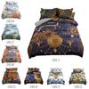 WTEMPO Airdom Nuovo Design Set Copripiumino 3D Bohemia Stampato Copriletto Queen King Size Poliestere Letto