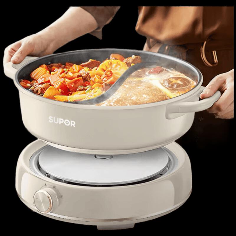 SUPOR 6L Multi-functional Detachable Electric Pot CN plug (adapter included)
