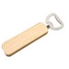 Stainless Steel Bottle Opener with Wooden Handle Durable Heavy Duty Manual Bottle Cap Opener for Home Bar Kitchen Use
