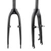 Gabeln für Fahrrad Gabeln 3K Carbon Gabeln 20 Zoll Für Faltrad BMX Kinder Rennrad Gabelstützen Scheibenbremse/V-Brake/C-Brake