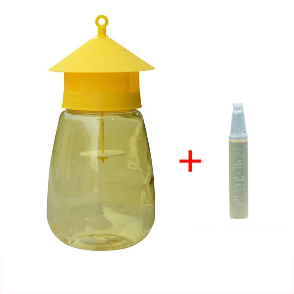 Capcană de muște din plastic eficientă pentru muștele de bucătărie cu sticlă reutilizabilă pentru guava, roșii