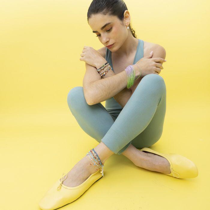 Bracelet - LUXENTER - Miwa - Or Jaune 18K - Cristal Multicolore - 19 Cm + 3 Cm De Rallonge