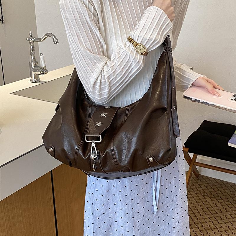 PU Shoulder Bag Women's Crossbody Bag Large Capacity Tote Bag