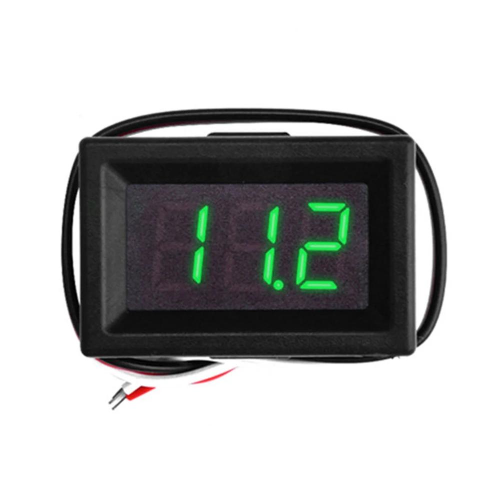 0.36inch 2-Wire LED Digital Voltmeter DC3.5V-30V Voltage Meter DIY Mini Display Module Car Boat Motorcycle Volt Instrument Tool