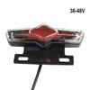 12V/36V-60V Electric Bicycle Ebike Taillight Turn Signal Rear Rack Lamp Light