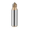 Industrial 12mm Shank V Grooves Router Bit 90°Cutting Angle Woodworking Tool For Professional Carpentry Applications