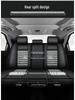 Hyundai Car Seat Cushion Cover for Reina, Elantra, Avante, Verna, Accent - Linen, Fits Five-Seat Models