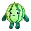 Watermelon Plush Keychain Cute Fruit-Themed Stuffed Toy with Funny Faces Cute Bag Charm Pendant Adorable Gift for Friends Kids