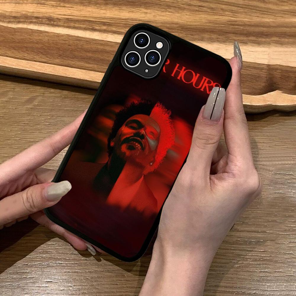 Singer The W-Weeknd Phone Case Silicone PC+TPU For For IPhone 11 12 13 14 15 16 Plus Pro Max Cover