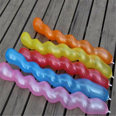 10 pièces Décoration ballon twist magique long spirale ballon fournitures de fête Vis