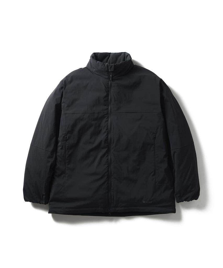 Snow Peak New Standard Padded Jacket Outer Jacket with and XXL NSD-JK-25AU001, Insulation, Men's Women's, Black,