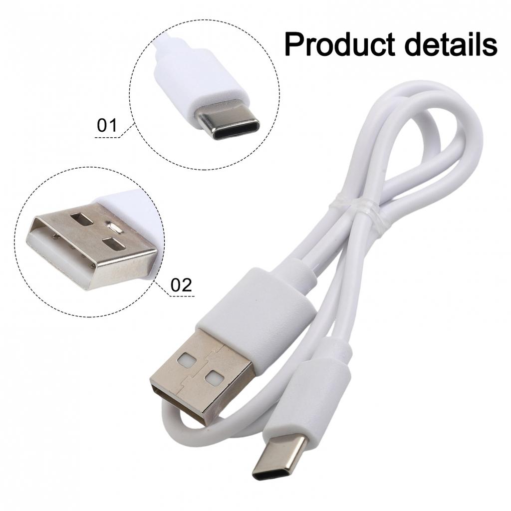 Small Fan Charging Cable Efficient Power Delivery Lightweight Design