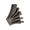 Rain Water Drainage Disperser Wear Resist Gutter Downspout Extensions Rain Gutter Disperser for Base Protection
