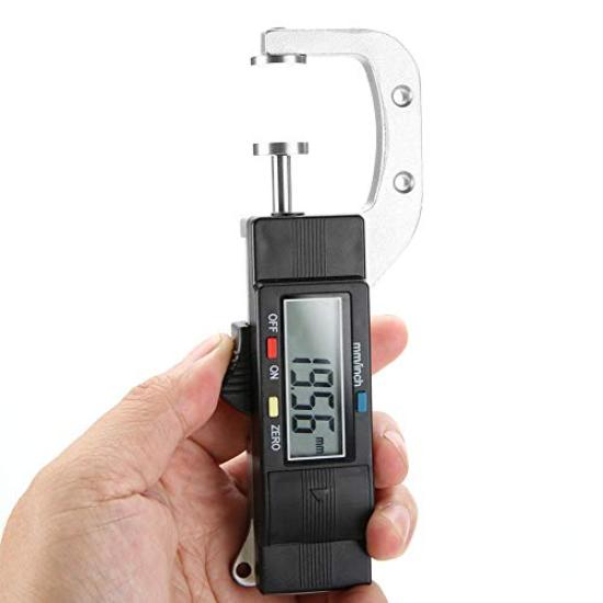 Thickness Thickness Measuring Digital Thickness Digital Thickness Gauge with User Manual 0-25mm Gauge, Micrometer, Instrument, Gauge,