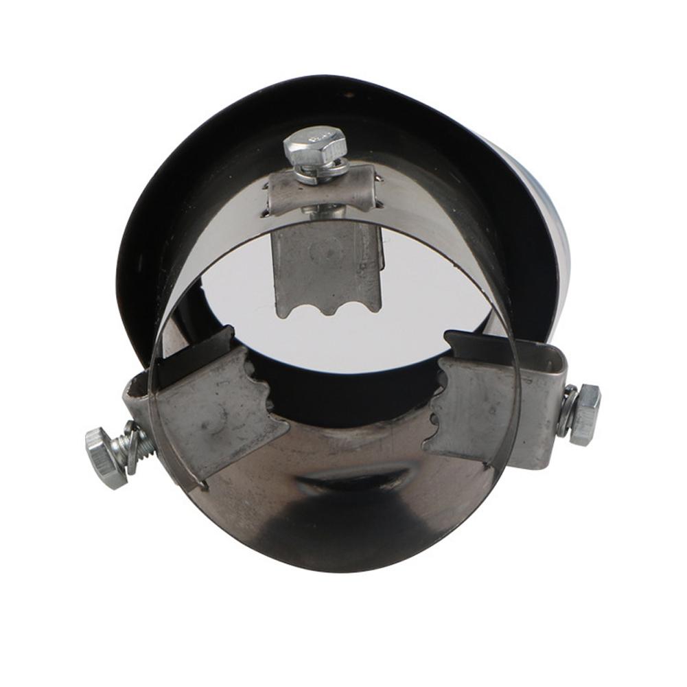 63mm Straight TailPipe Muffler Blue Burnt Tail Throat Tailpipe Stainless Steel Exhaust Muffler 1.5L-2.2L Auto Modification Parts