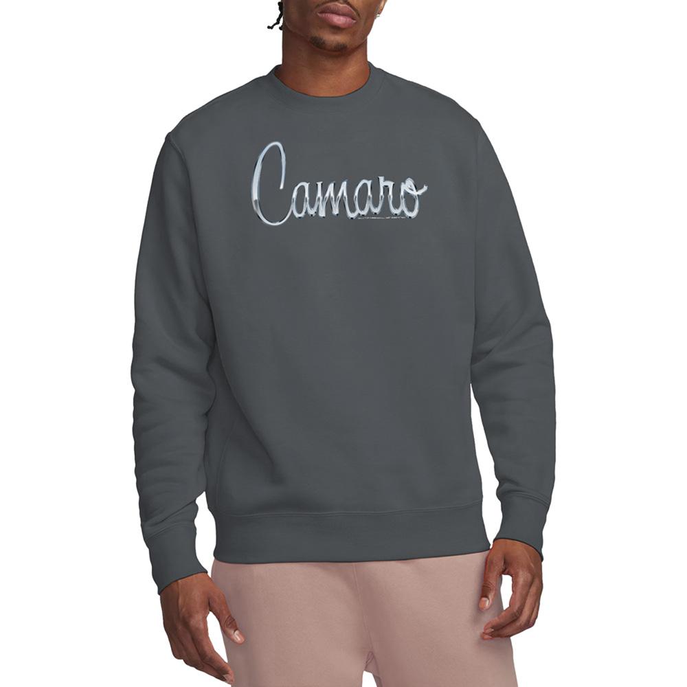 Chevrolet Unisex Adult Classic Camaro Metal Sweatshirt