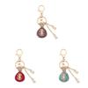Vintage Style Metal Keychain With Gold Coin Wallet For Women And Giftgiving
