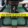 Car Floor Mats For BMW I8 2014 2015 2016  Auto Foot Pads Automobile Carpet Cover Interior Accessories