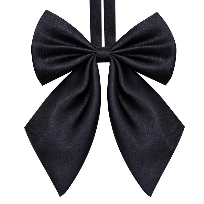 

Jk Female College Style Black Small Tie Lazy Japanese Plaid Uniform Shirt Student Ins Men S And Women S Tide Short Bow Tie