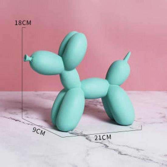 Nordic Creative Resin Balloon Dog Figurines - Home & Wine Cabinet Decor