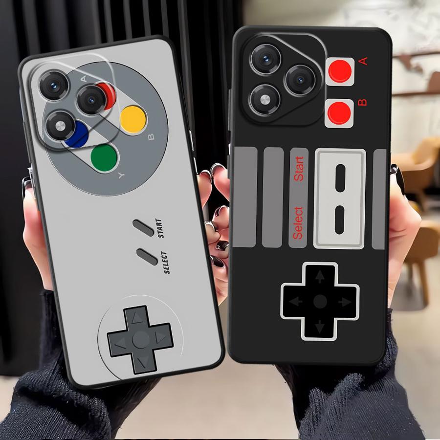 Case for Honor Magic5Lite X5b X7 X9a 70 X8 90 200 400 Lite X6 8X Funda Phone Cover Retro Cameras Games