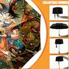 Custom Name Personalized Dragon Ball Z Print Umbrella, Auto Open Close, 8‑Rib Sturdy Frame, Commute Camping Hiking Use, Birthday Gift