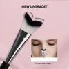 1PC Angled V-Shaped Contour Brush,for Nose/Cheekbone Sculpting, Highlighting & Shading Tool, Professional Makeup Accessory