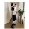 Women Faux Fur Vest Metal Buckle Loose Vintage Thick Warm Sleeveless