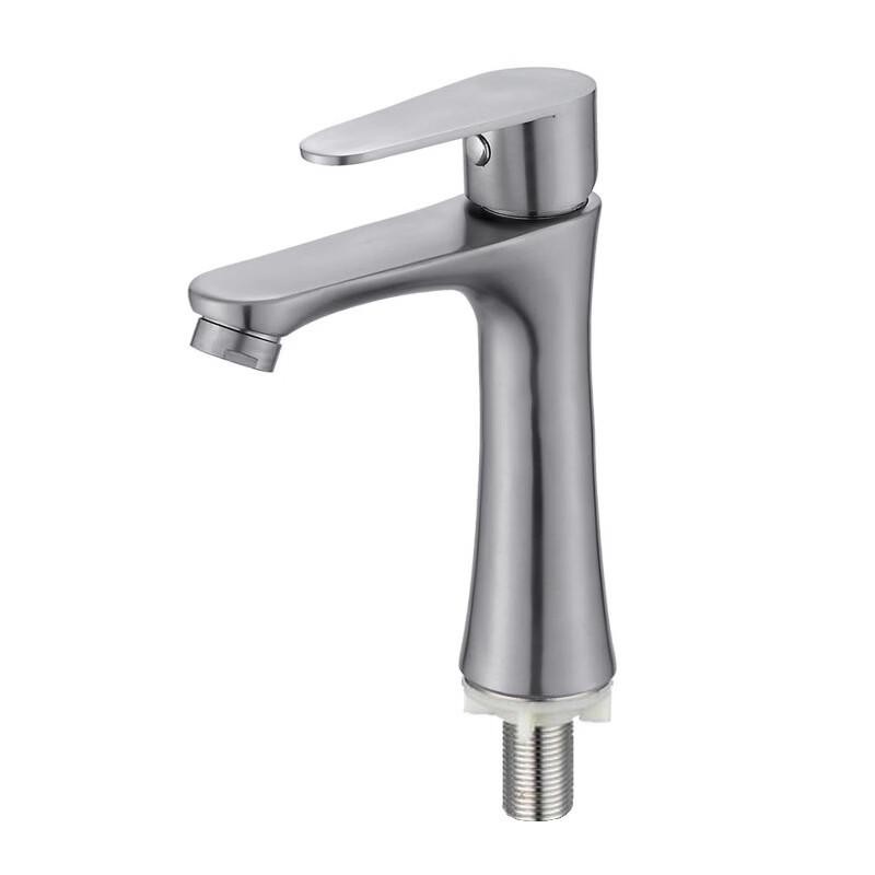 VEMUSE JDF-CW-524 Stainless Steel Single Cold Basin Faucet