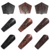 1PC Medieval PU Leather Wrist Guards Viking Warrior Embossed Leather Gauntlets Knight Arm Gloves Retro Gothic Wristbands