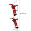 Christmas Holiday Decor Ladder Rope Climbing Santa Christmas Tree Ornament Creative Tree Hangings Long Lasting