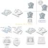 KX4B Fairy Holder Molds Fairy Tealight Holder Molds for DIY Holder Gypsum Ornaments Christmas Gift