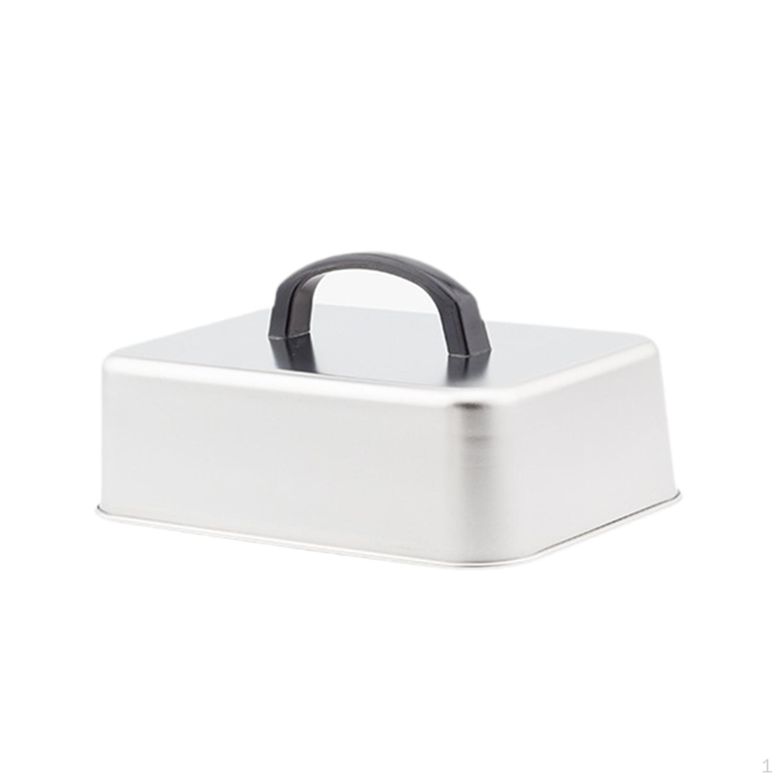 

Крышка для бургера, плавящийся сыр, купол для заливки из нержавеющей стали для сэндвичей Теппаньяки 23x17x5cm