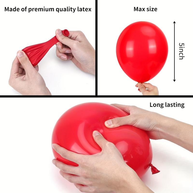 100pcs Colorful Latex Balloons Set for Party Decoration