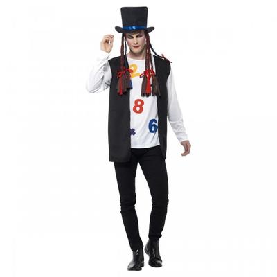 Smiffys Unisex Adult 80s Popstar Costume Set