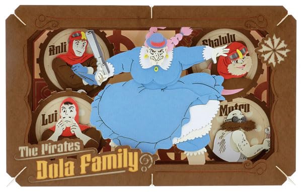 

Бумажный театр Небесный замок Воздушные пираты Семья Доры Лапута PT-L50