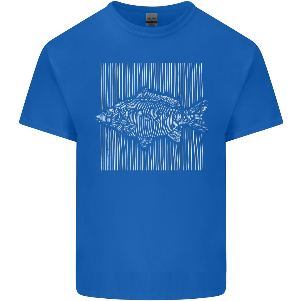 Carp Lines Fishing FisherUnisex Fish Angling Unisexs Light Cotton TShirt