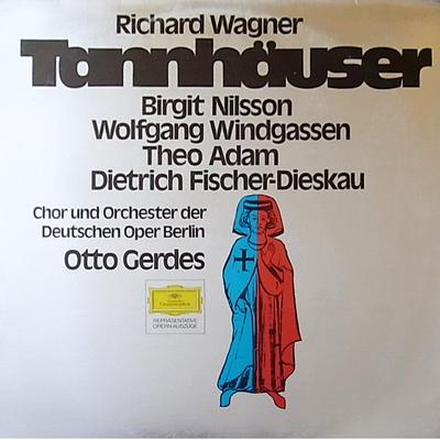 LP Record RICHARD WAGNER / BIRGIT NILSSON / W - Tannhäuser 2536017 Deutsche Grammo 1971 Germany Classical Used